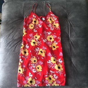 H&M spring floral print dress (fits like size 2/4)